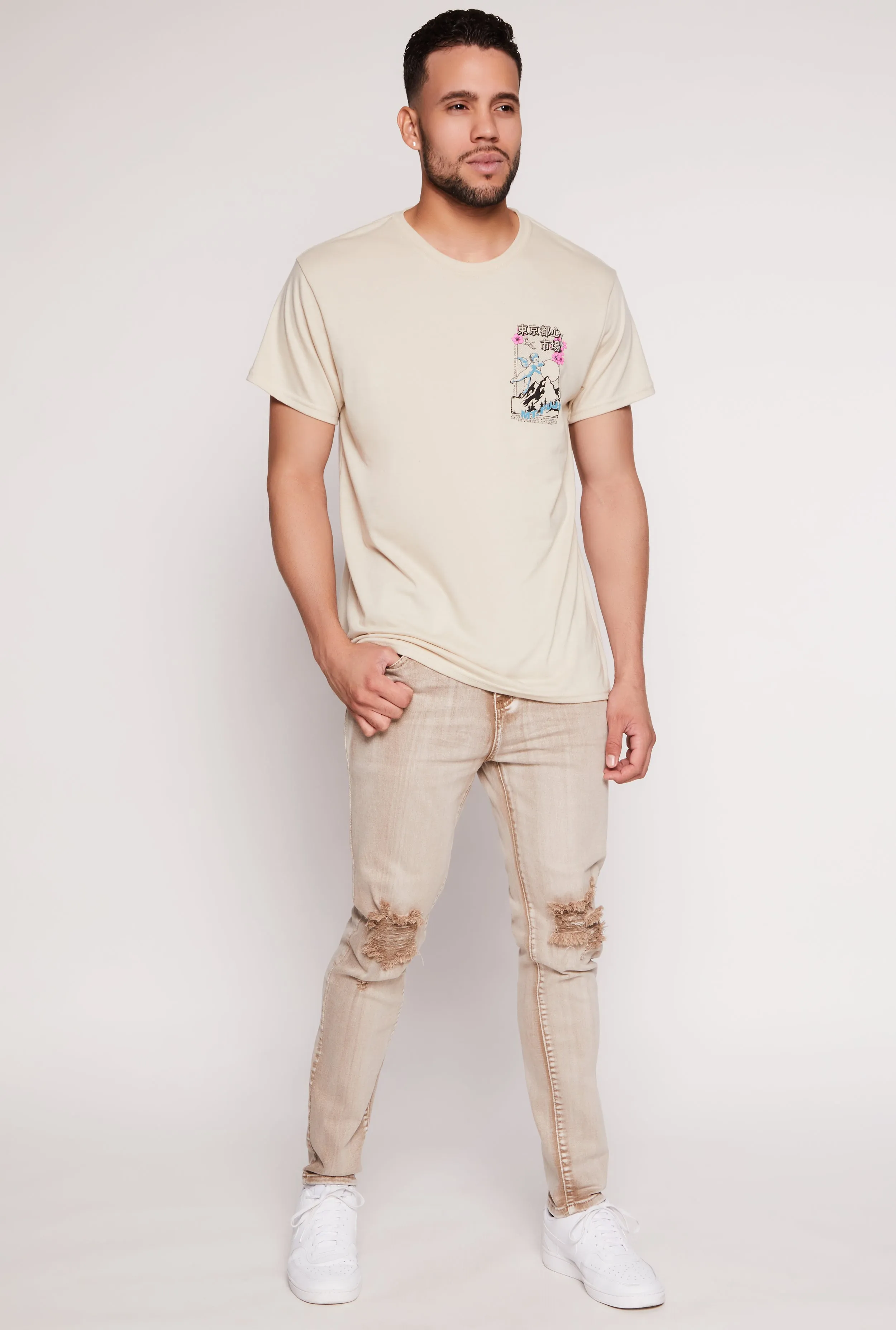 Mens Mt Fuji Graphic Tee sold by Rainbow product image thumbnail 2