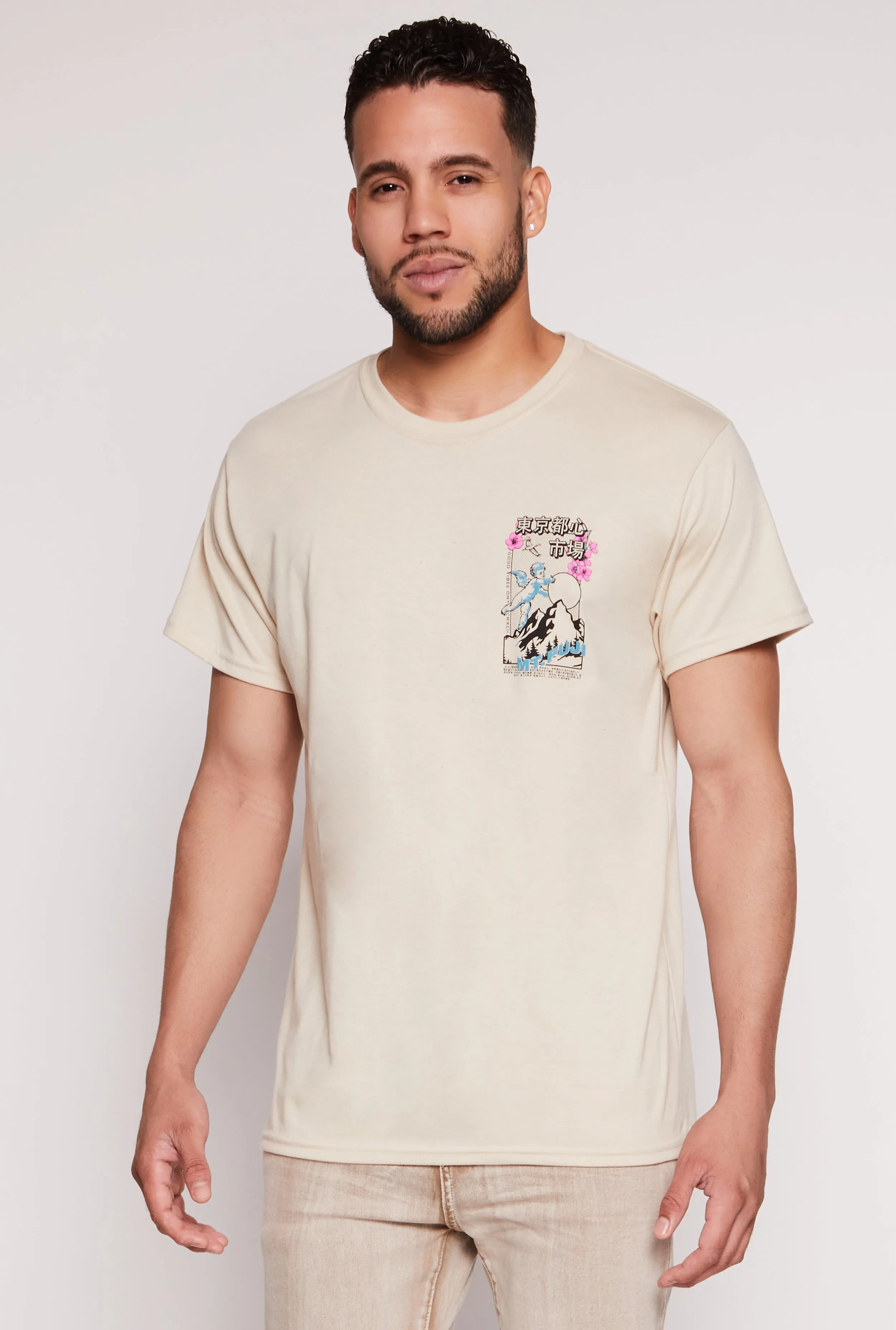 Mens Mt Fuji Graphic Tee sold by Rainbow product image thumbnail 3