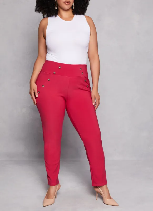 Plus Size Scuba Sailor Pants sold by Rainbow