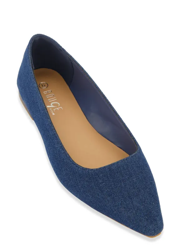 Pointed Toe Ballet Flats sold by Rainbow