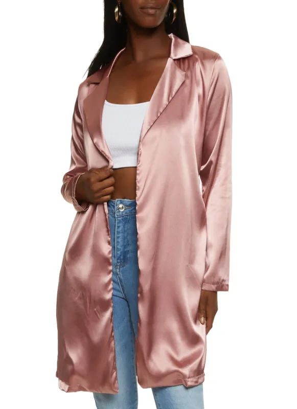 Long Sleeve Belted Wrap Coat sold by Rainbow