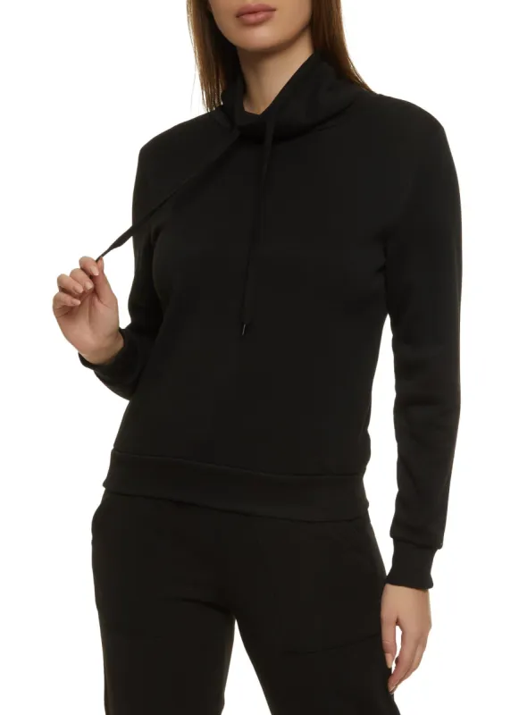 Fleece Funnel Neck Sweatshirt sold by Rainbow