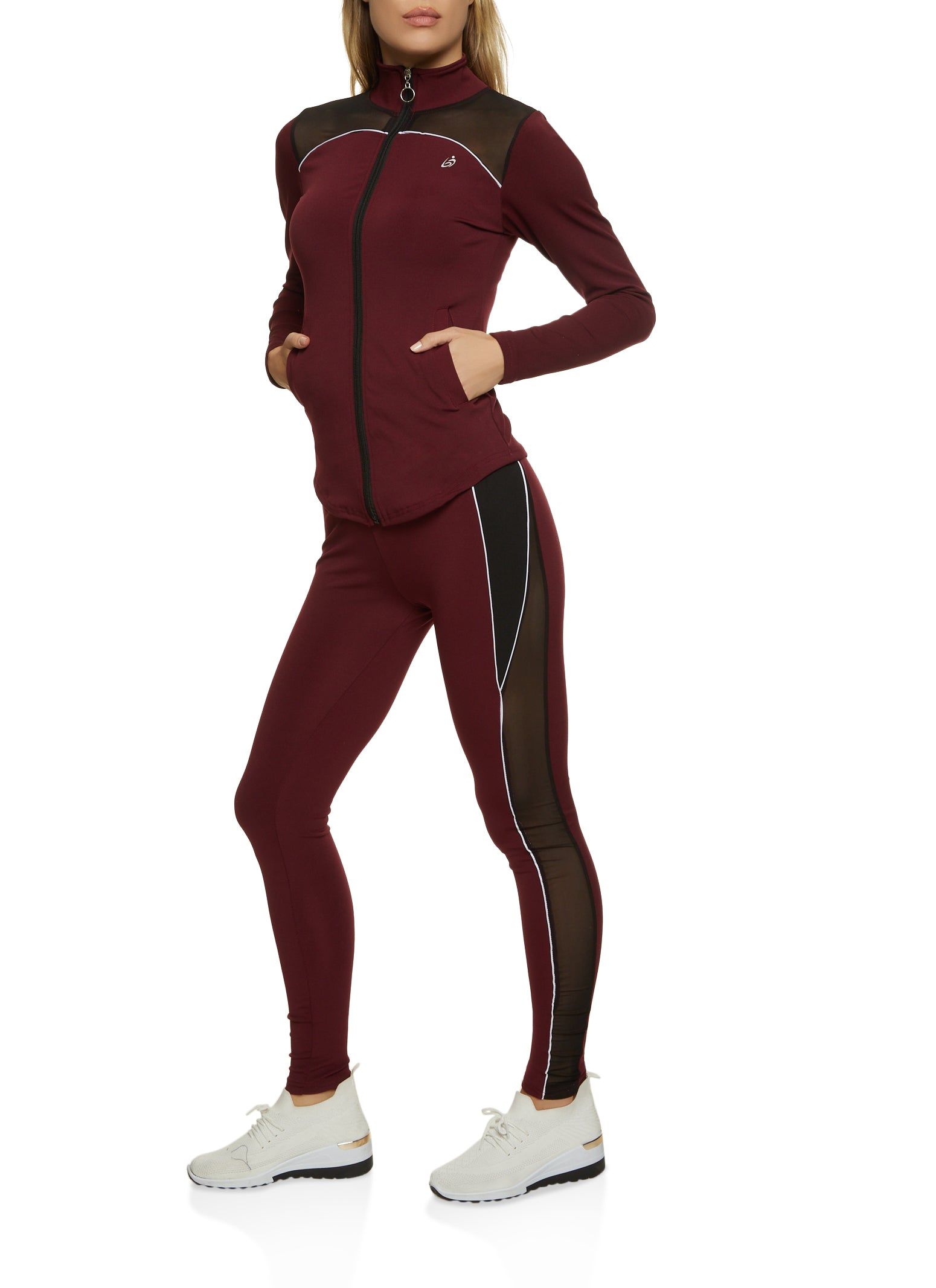 Mesh Insert Track Jacket sold by Rainbow product image thumbnail 2