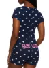 Fabulous Star Polka Dot Pajama Romper sold by Rainbow