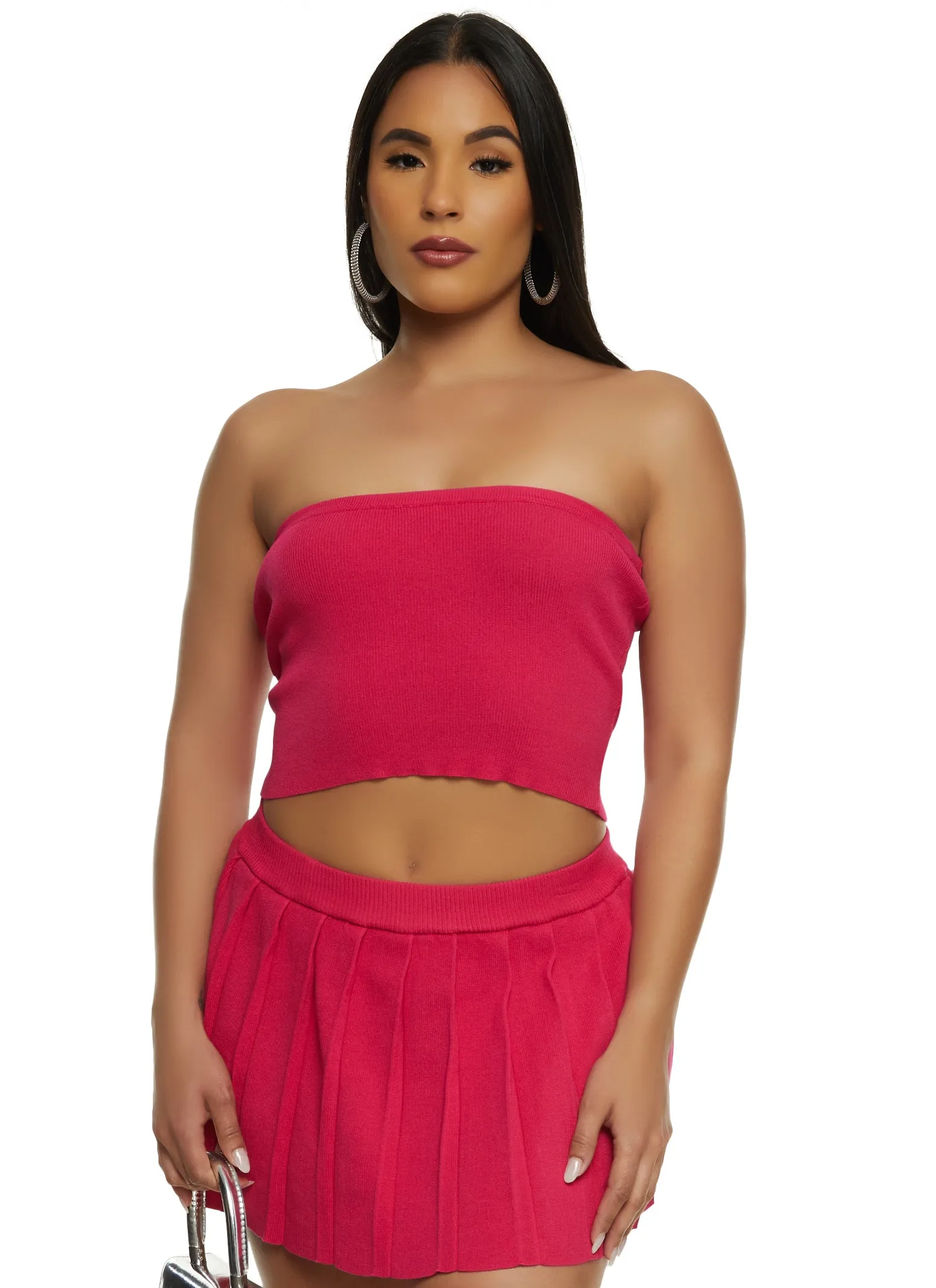 Daisy Solid Tube Top sold by Rainbow