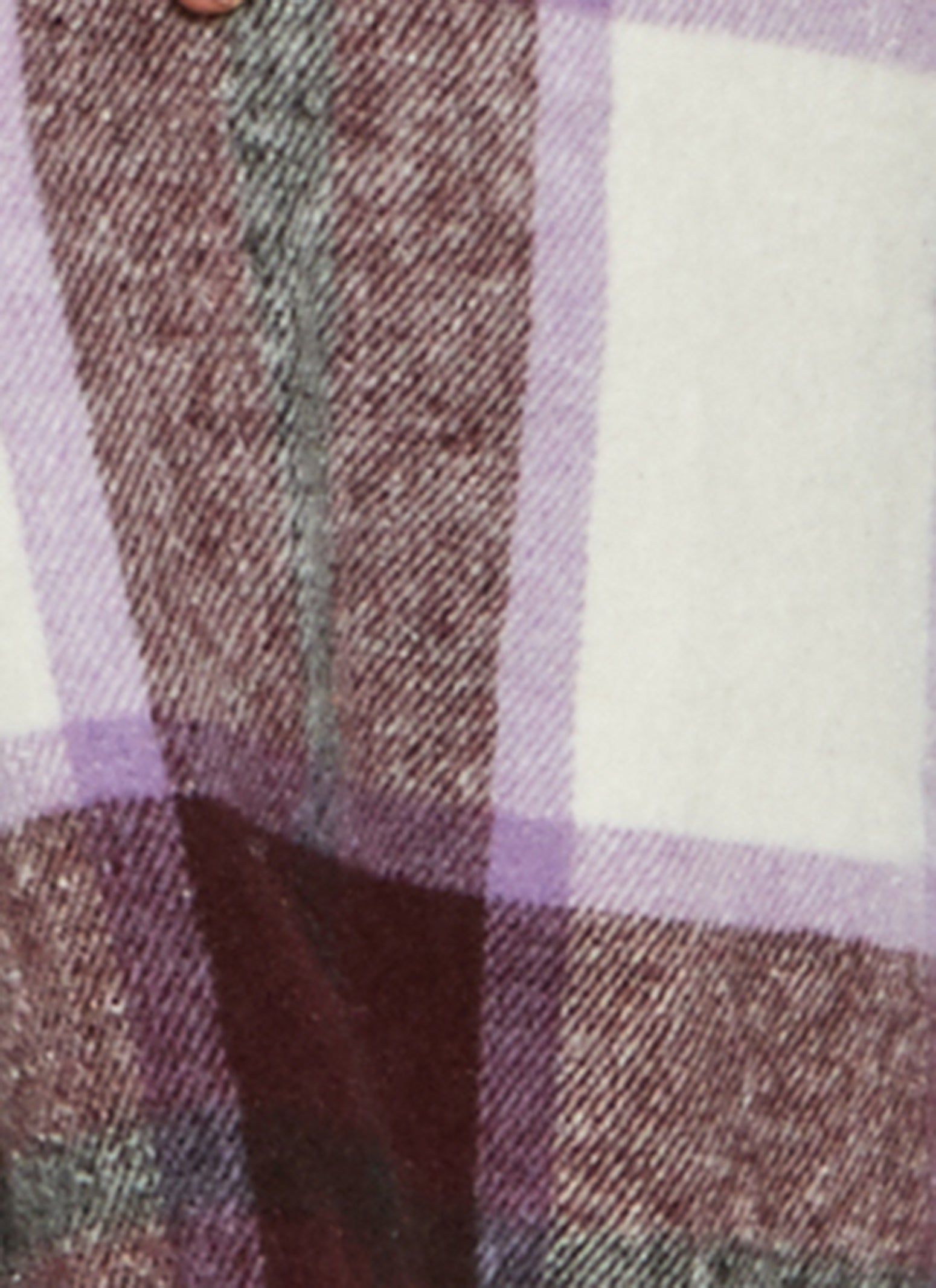 Plus Size Brushed Knit Plaid Longline Shacket sold by Rainbow product image thumbnail 3