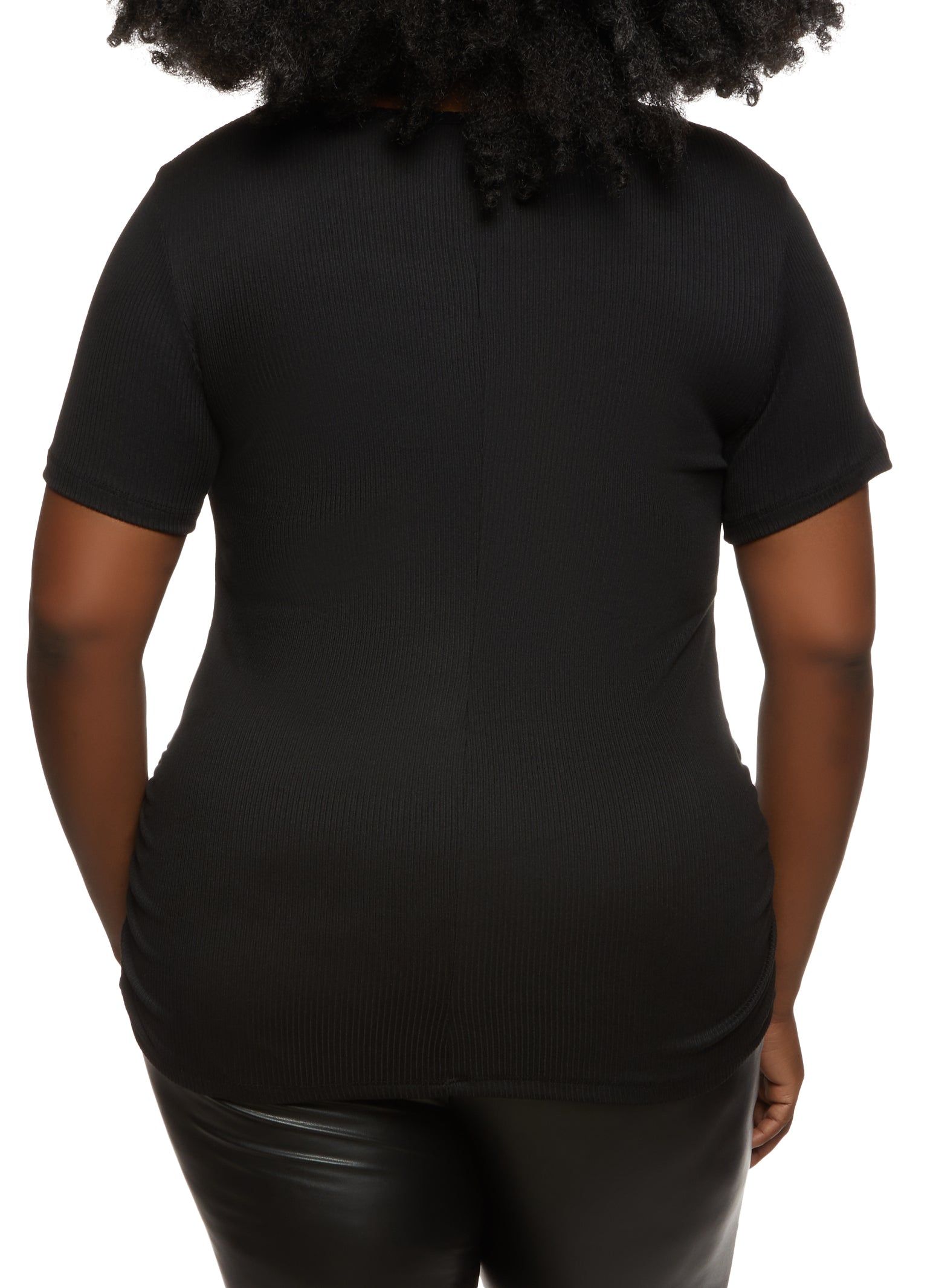 Plus Size Trusting God Rhinestone Embossed Graphic Tee sold by Rainbow product image thumbnail 2