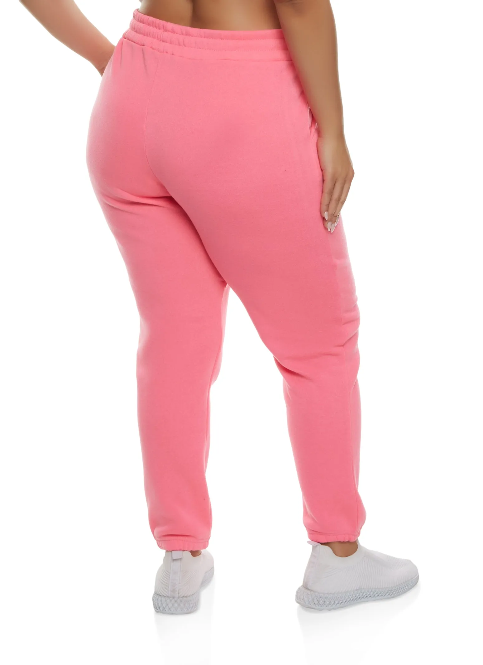 Plus Size Solid Drawstring Joggers sold by Rainbow product image thumbnail 2