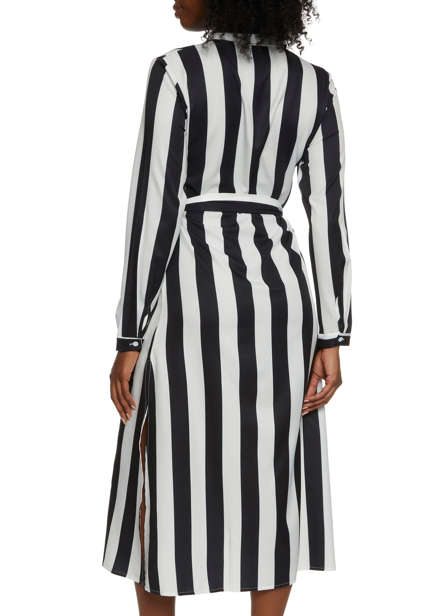 Patterned Maxi Shirt Dress sold by Rainbow product image thumbnail 3