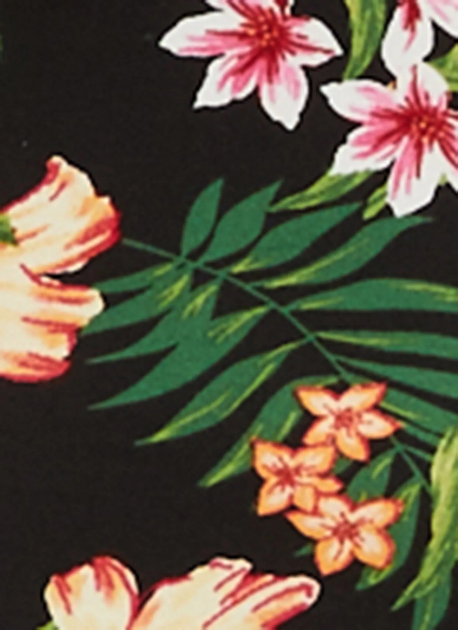 Plus Size Floral Print Mock Neck Midi Dress sold by Rainbow product image thumbnail 4