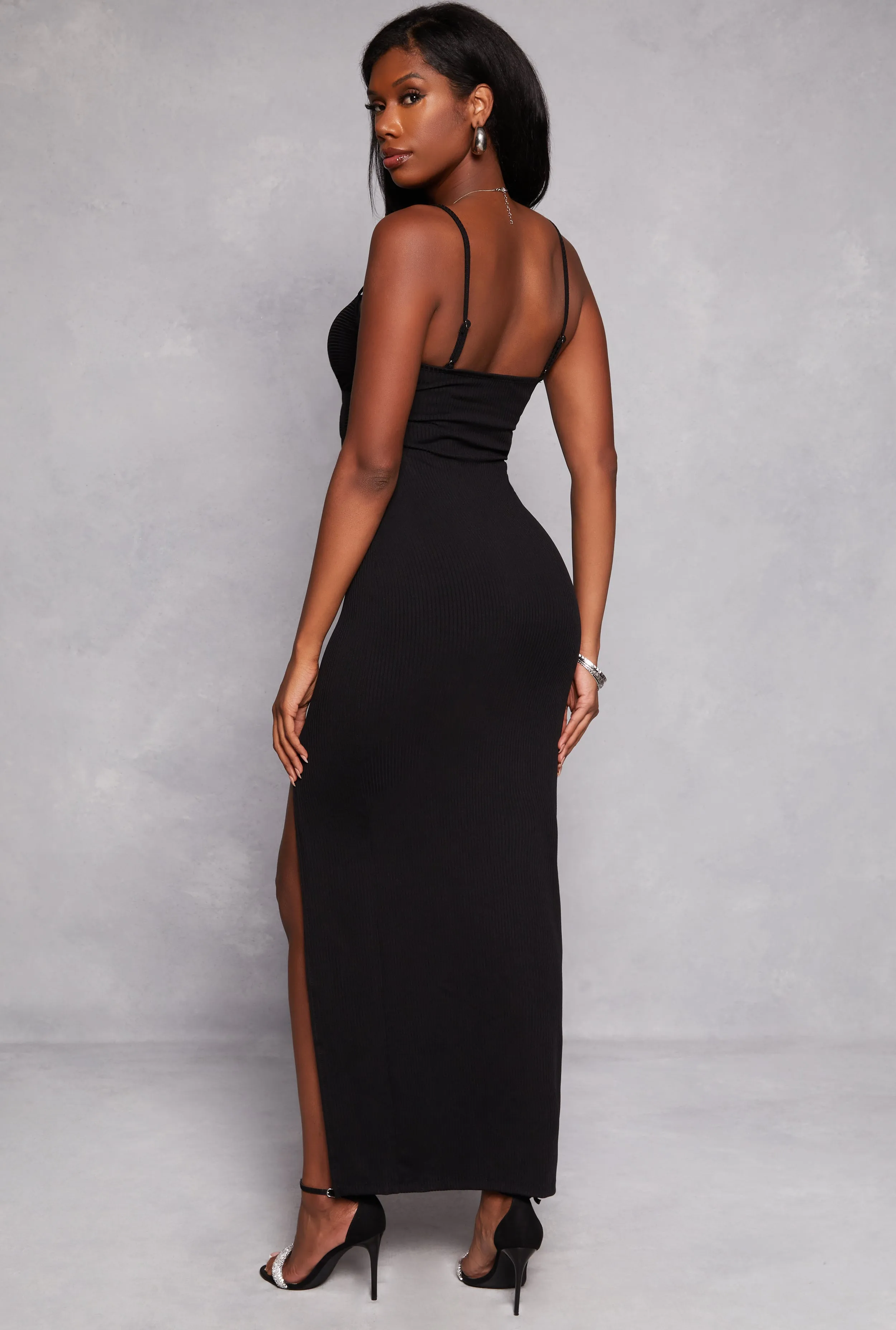 Haute Monde Sweetheart Faux Wrap Maxi Dress sold by Rainbow product image thumbnail 3