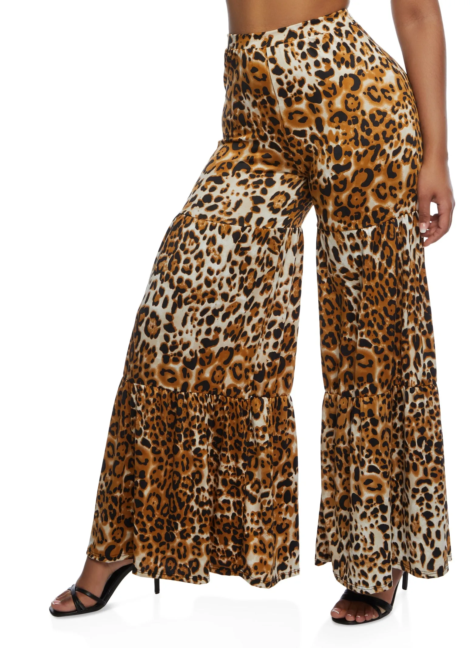 High Waist Tiered Palazzo Pants sold by Rainbow product image thumbnail 2