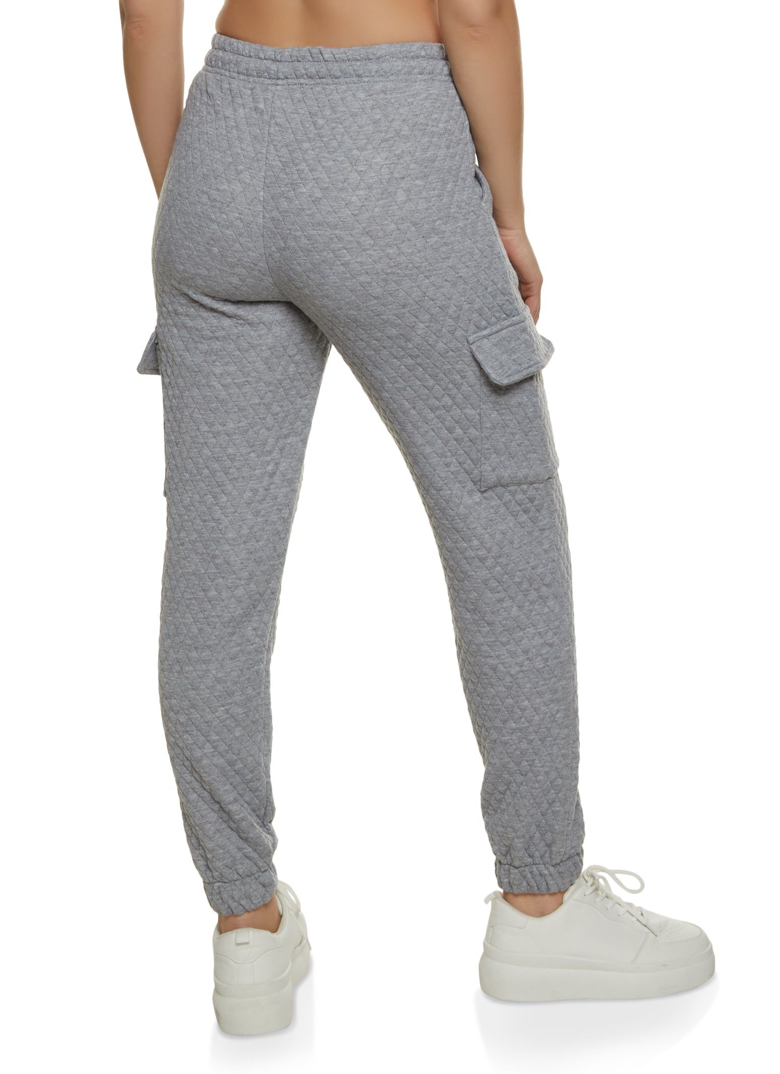 Fleece Quilted Drawstring Joggers sold by Rainbow product image thumbnail 2