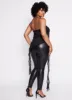 Plus Size Asymmetrical Ruffle Fringe Tube Top sold by Rainbow