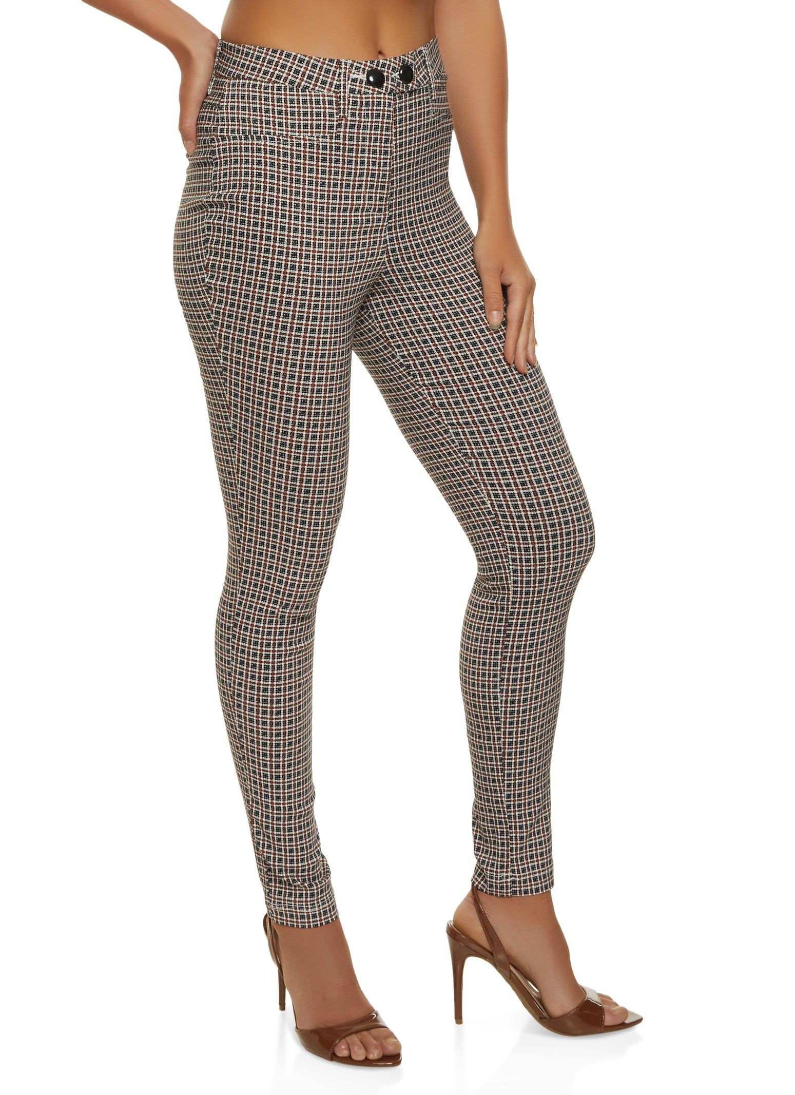 Two Button Hyperstretch Pants sold by Rainbow