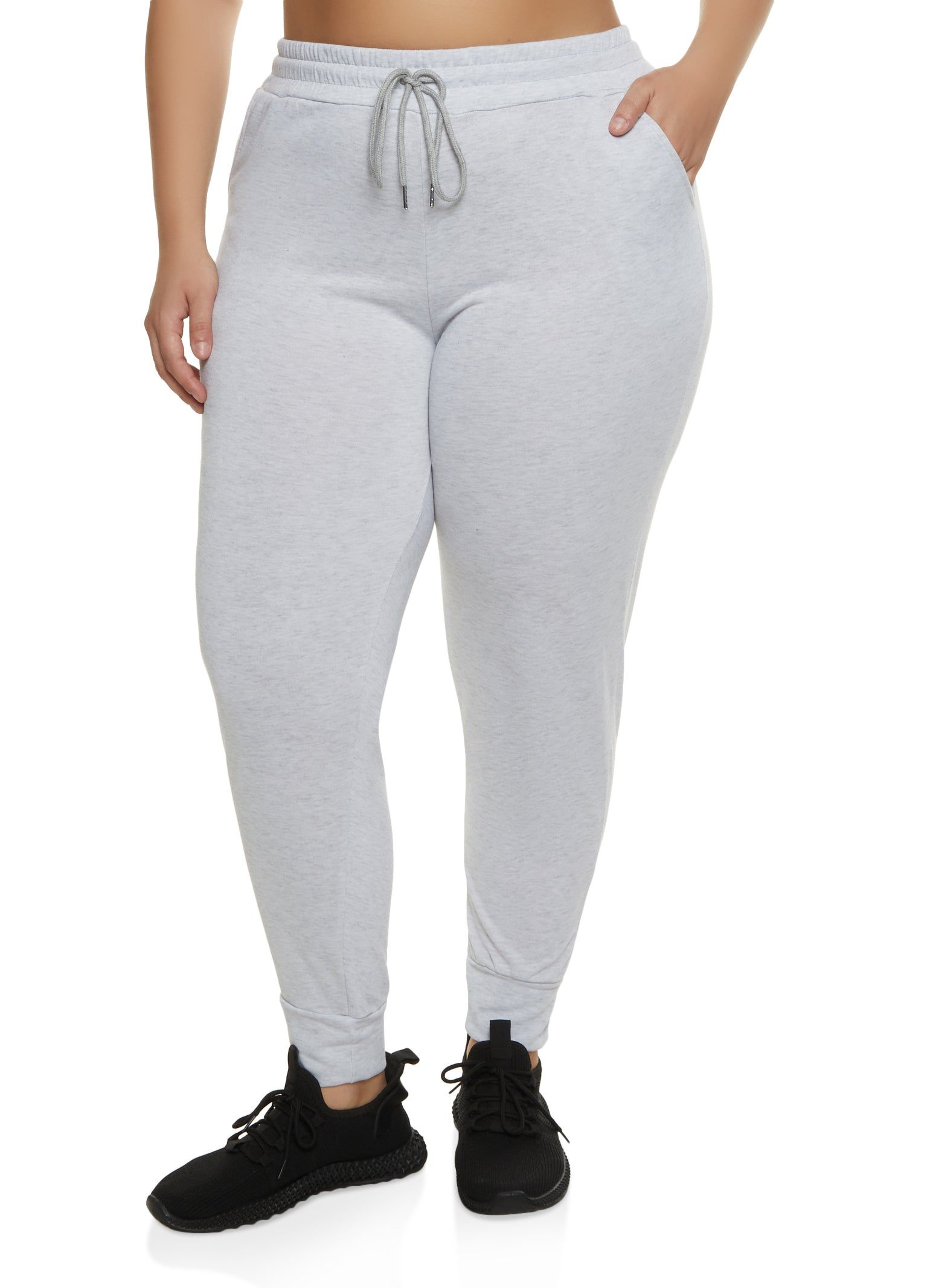 Plus Size Angel Rhinestone Studded Joggers sold by Rainbow product image thumbnail 2