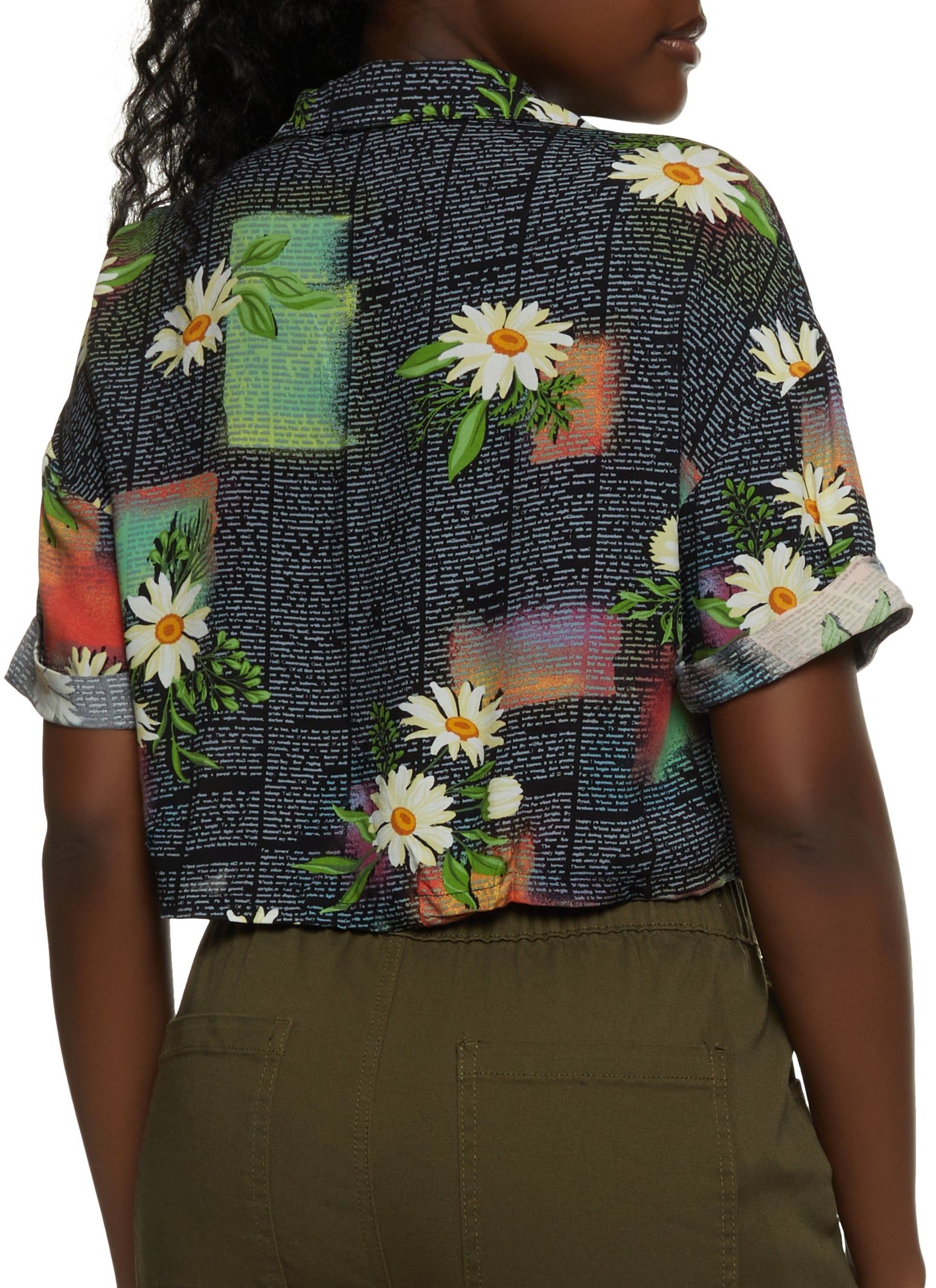 Abstract Patterned Short Sleeve Shirt sold by Rainbow product image thumbnail 2