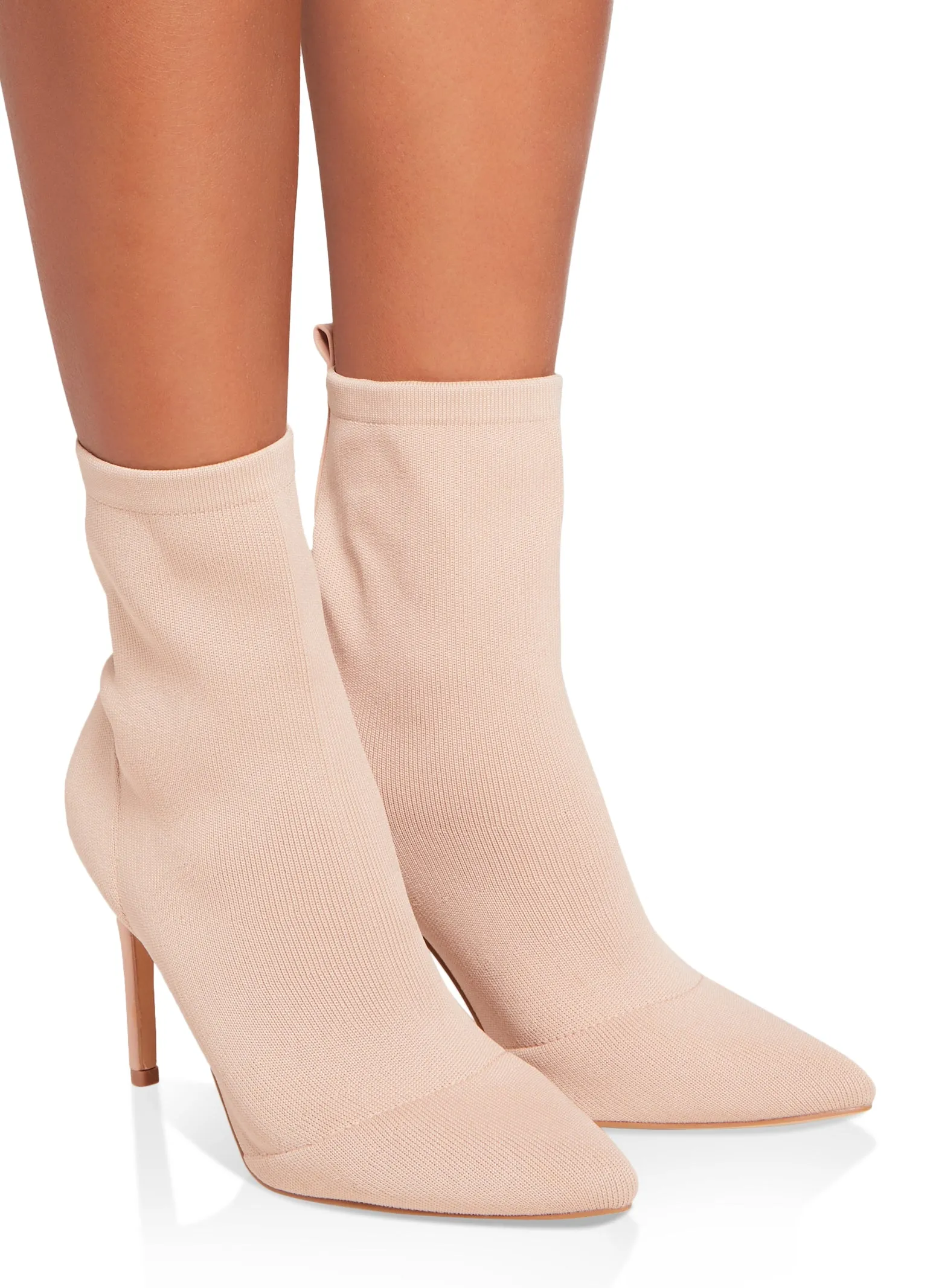 Pointed Toe Stiletto Sock Boots sold by Rainbow product image thumbnail 2