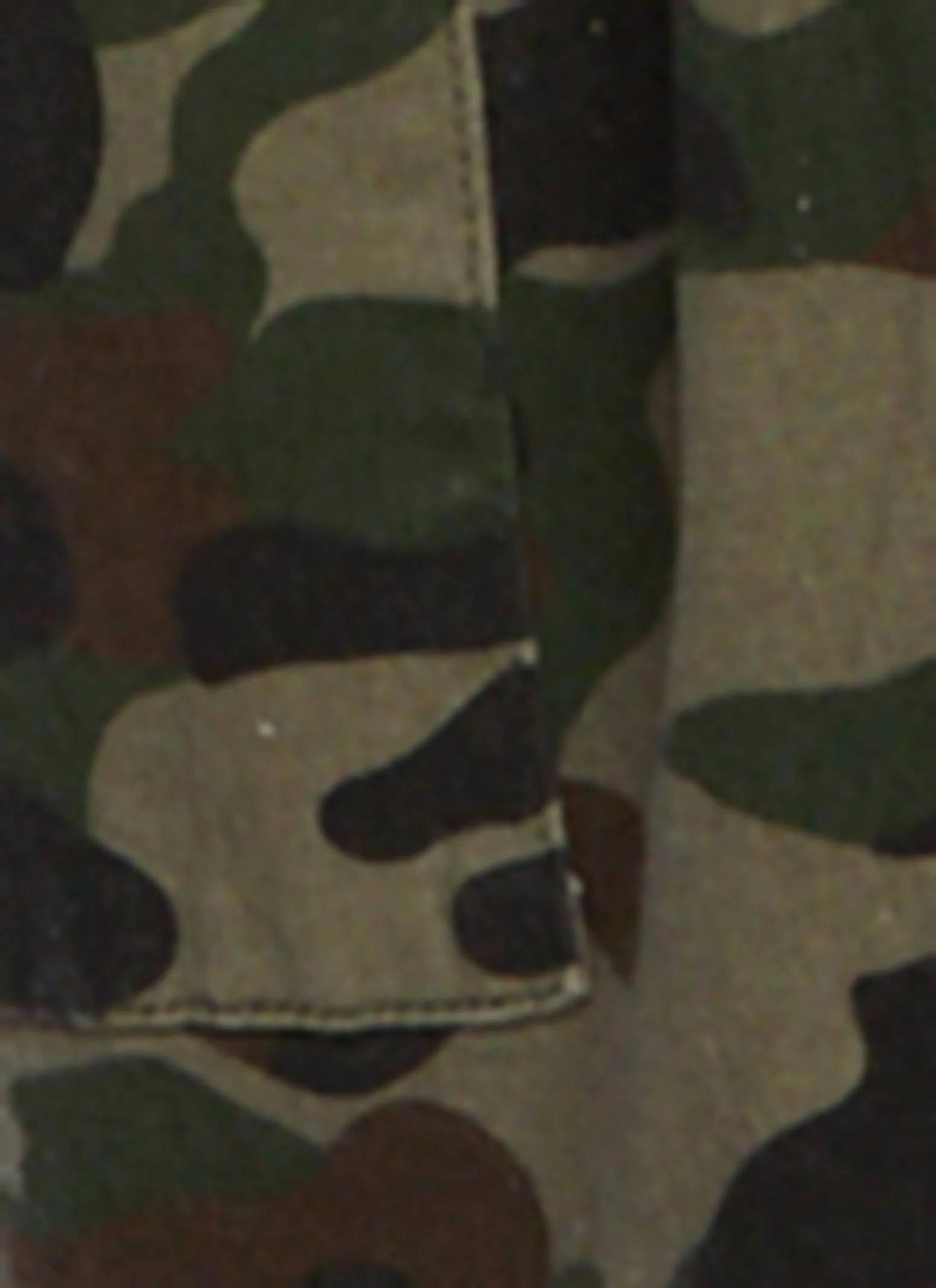 Plus Size LA Chenille Patch Camo Plaid Duster sold by Rainbow product image thumbnail 4