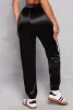 Varsity Stripe Detail High Waist Joggers sold by Rainbow