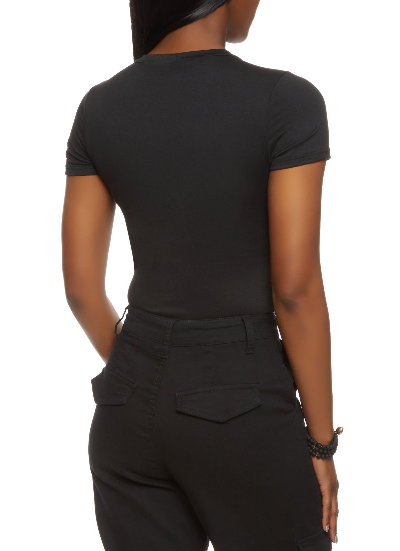 Stripe Printed Bodysuit sold by Rainbow product image thumbnail 3