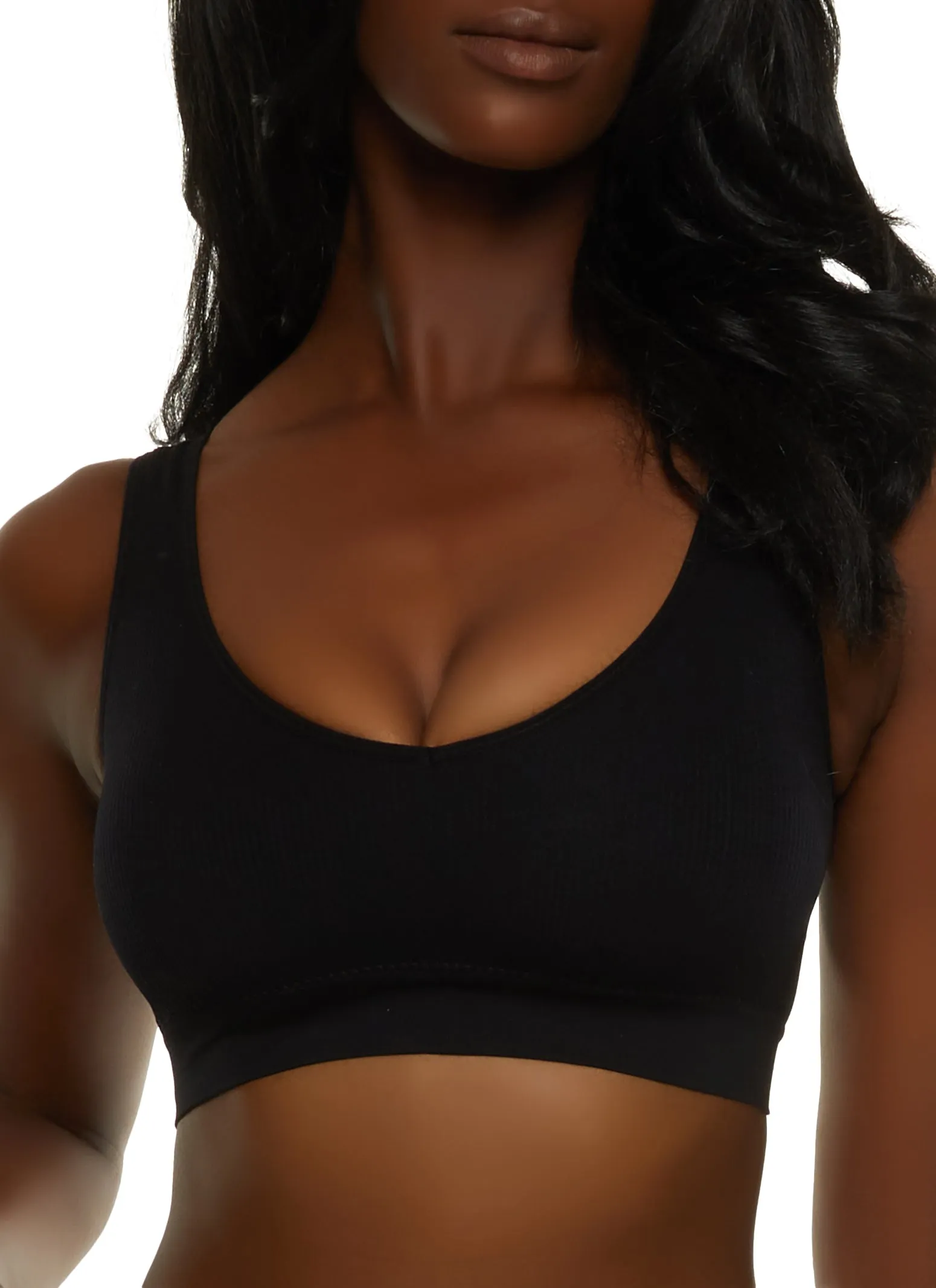Seamless Scoop Sports Bra sold by Rainbow