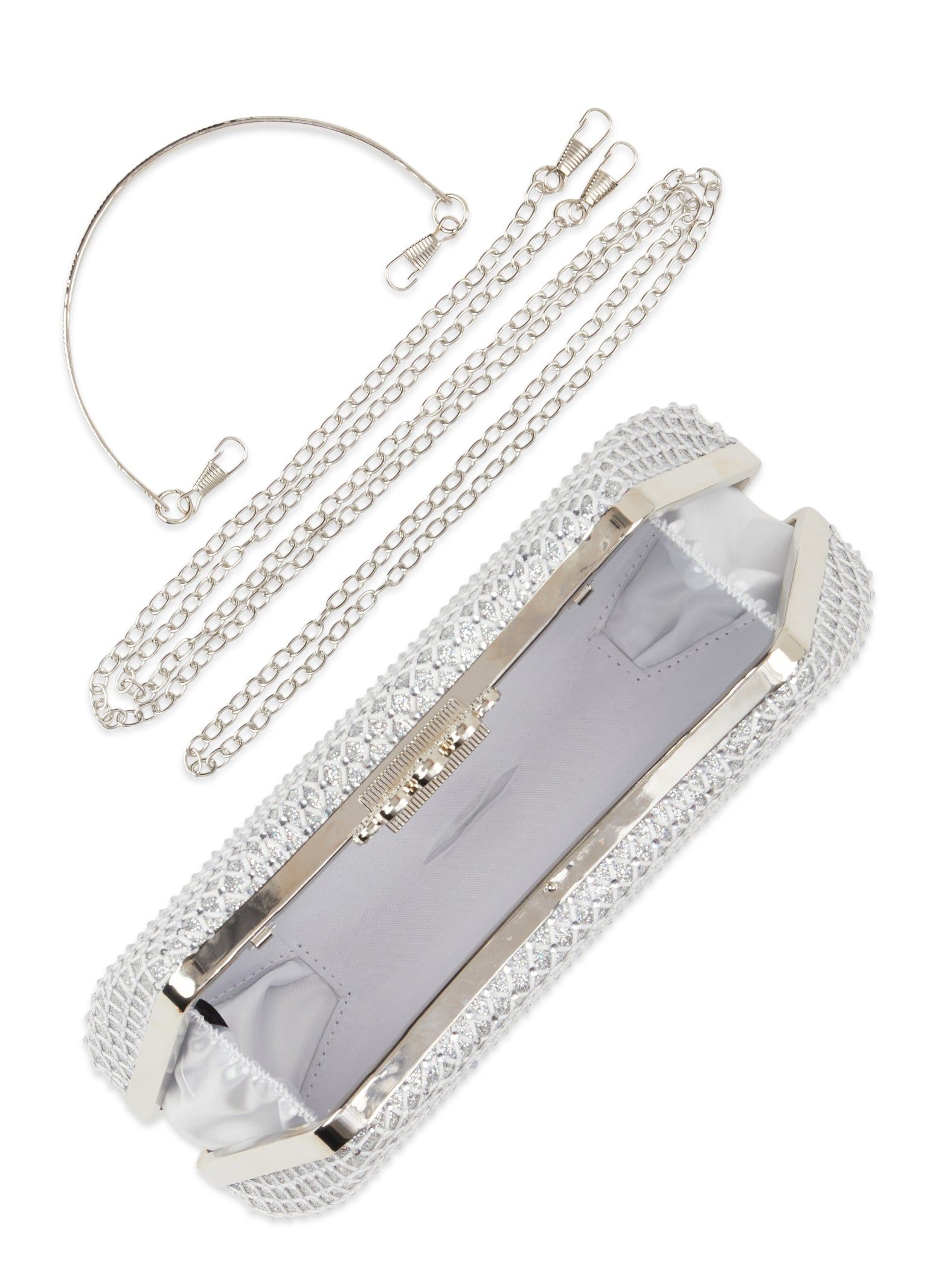 Crown Rhinestone Clutch sold by Rainbow product image thumbnail 5