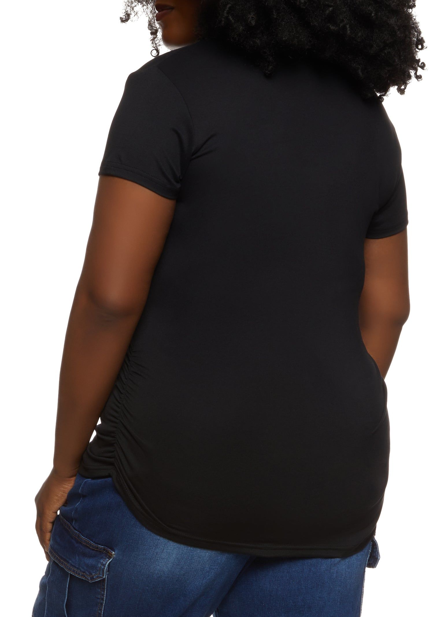 Plus Size Strong Women Empower Women Embossed Foil Graphic Tee sold by Rainbow product image thumbnail 2