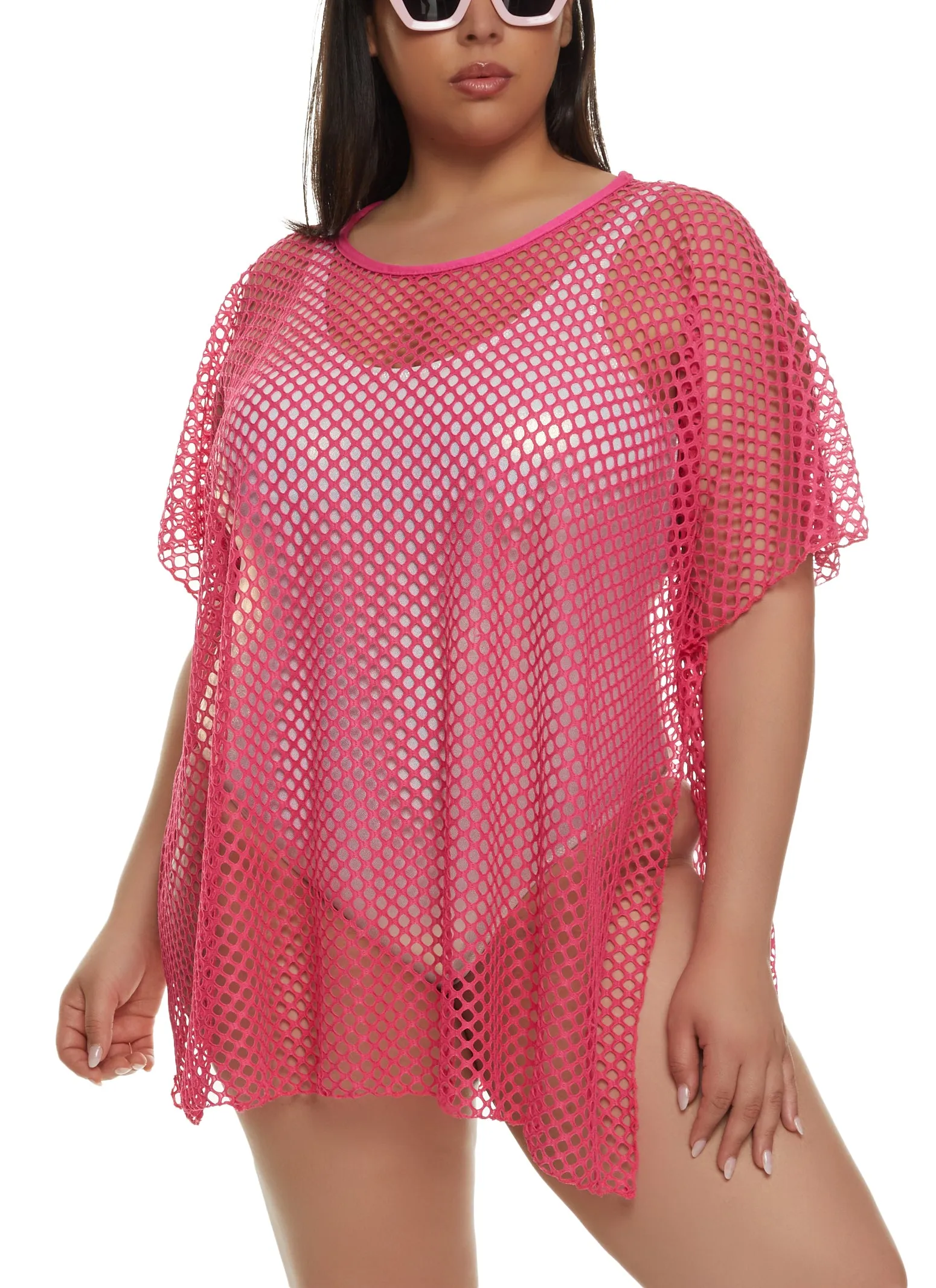 Fishnet Swim Cover Up sold by Rainbow