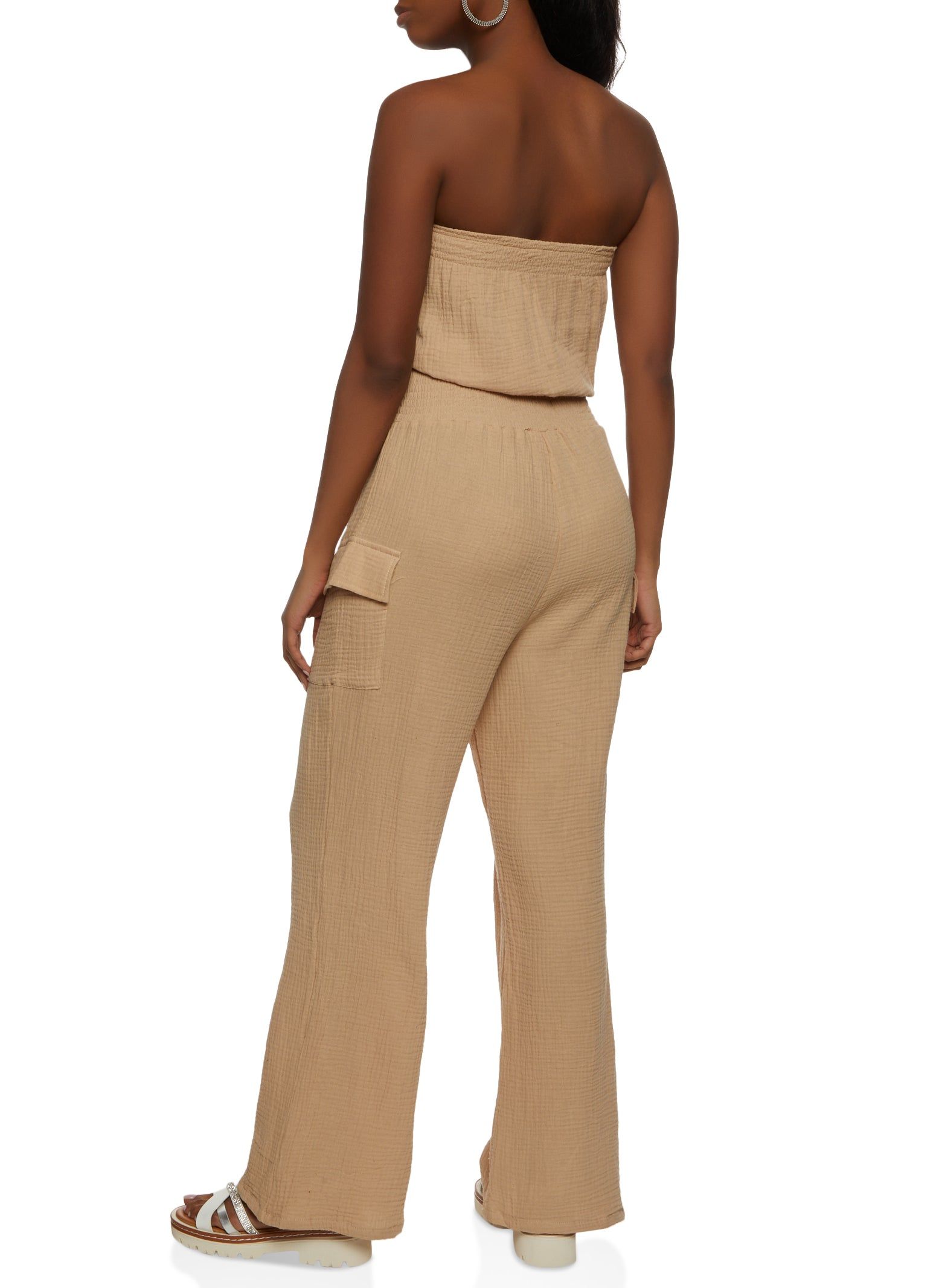 Strapless Smocked Jumpsuit sold by Rainbow product image thumbnail 2