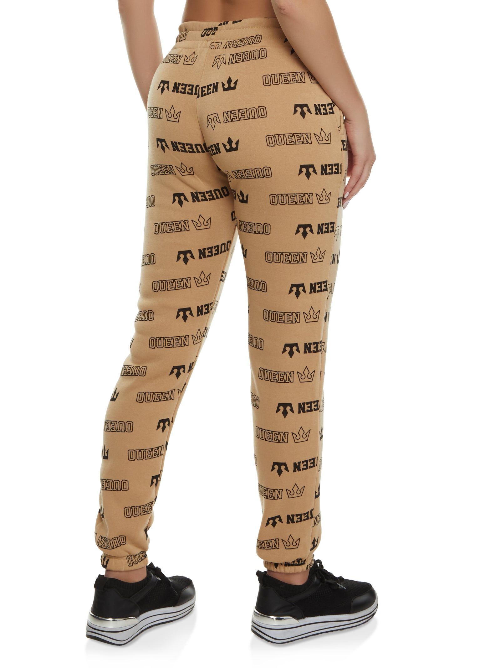 Queen Graphic Print Joggers sold by Rainbow product image thumbnail 2