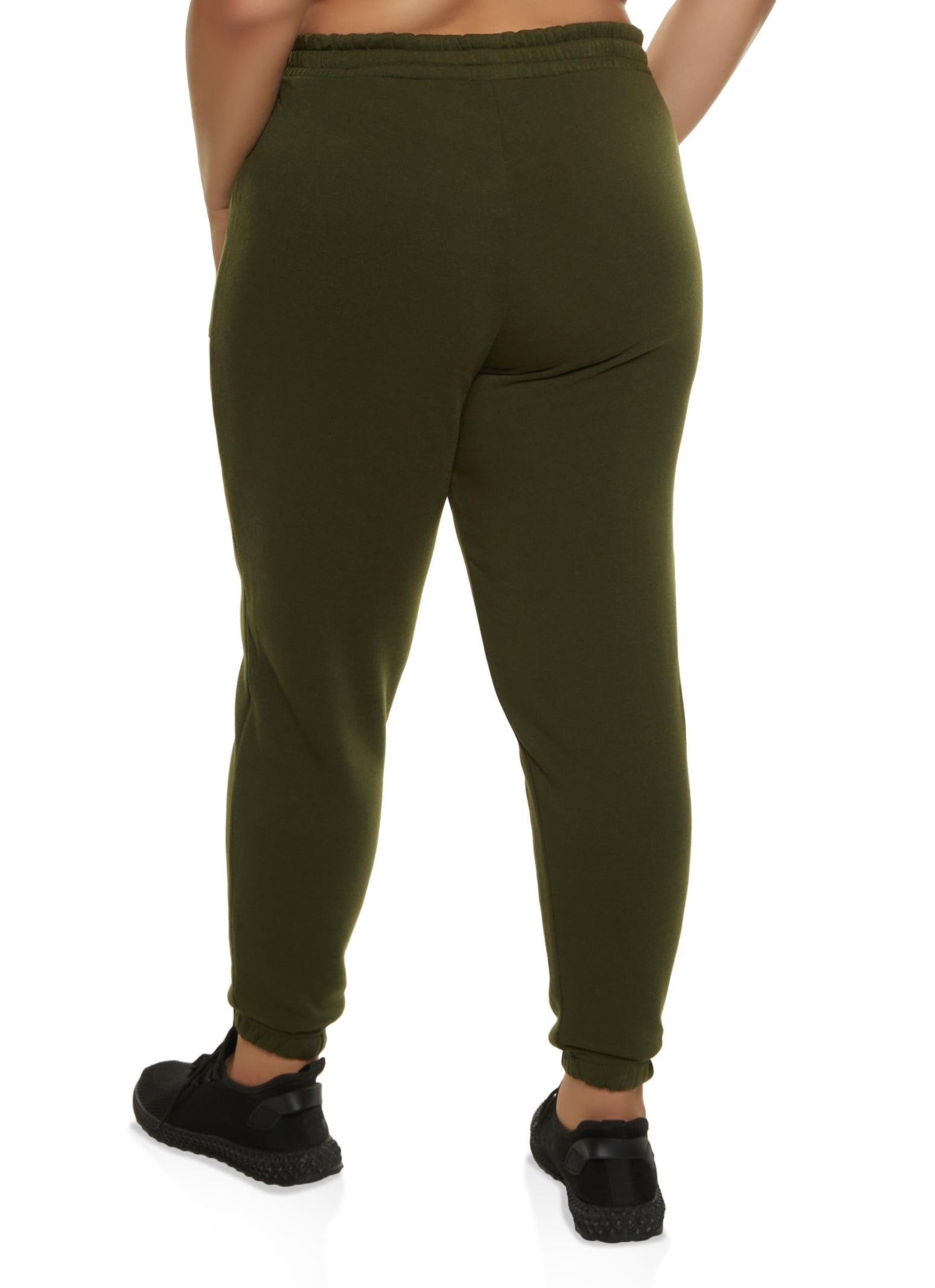 Plus Size Fleece Drawstring Sweatpants sold by Rainbow product image thumbnail 2