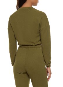 Fleece Drawstring Hem Pullover Sweatshirt sold by Rainbow
