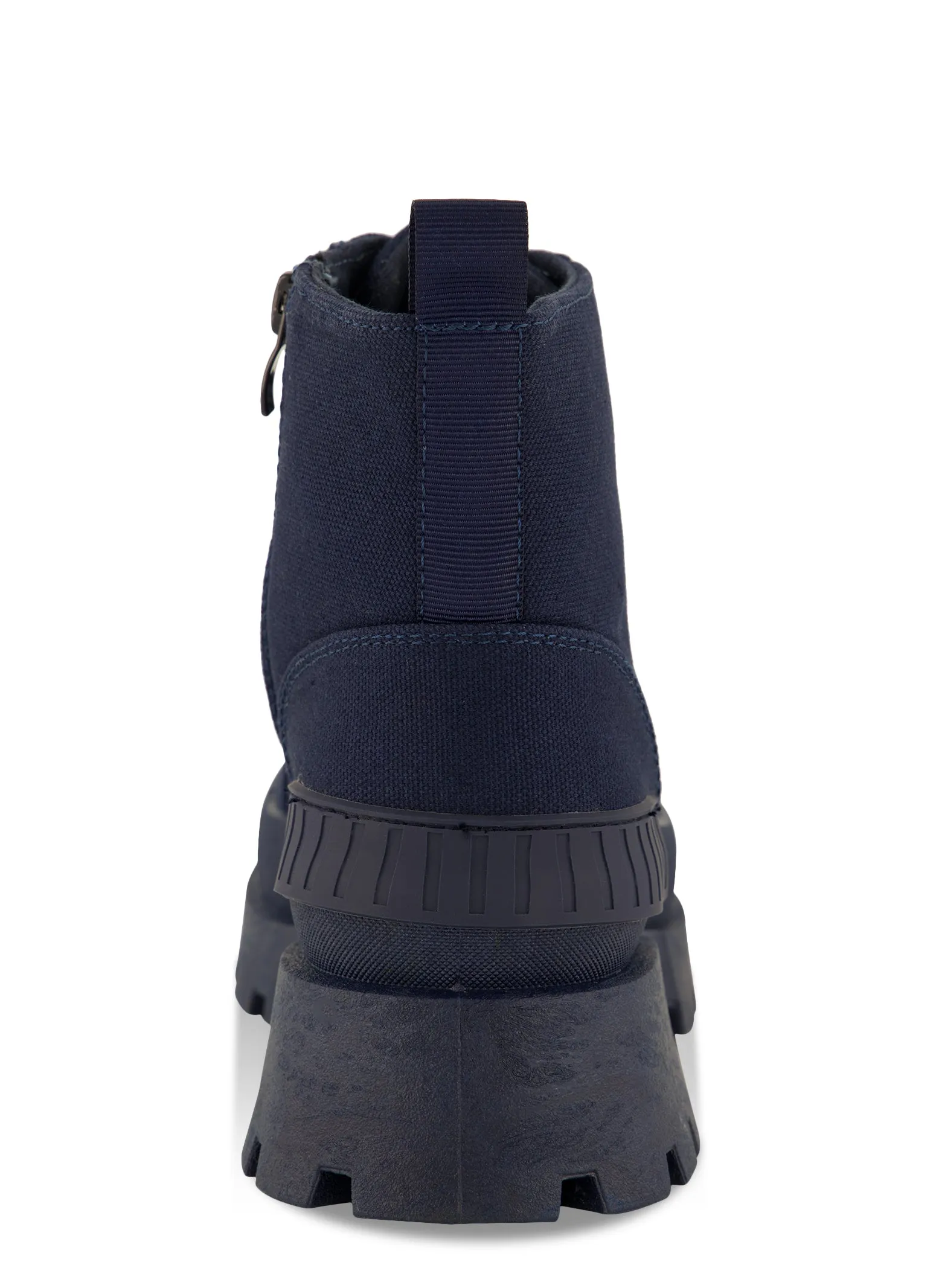 Canvas Cap Toe Detail Combat Boots sold by Rainbow product image thumbnail 3