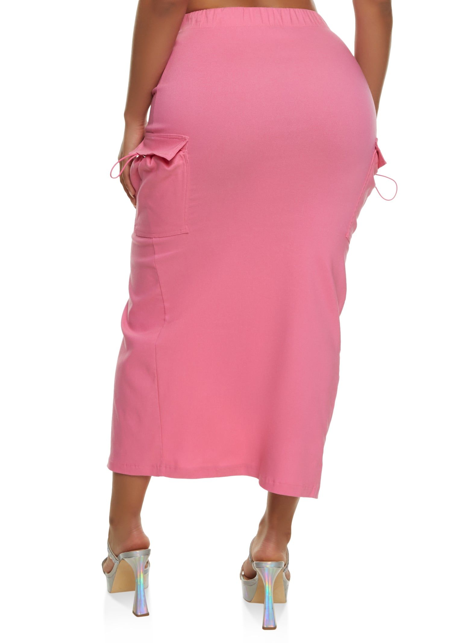 Cargo Pocket Hyperstretch Maxi Skirt sold by Rainbow product image thumbnail 3