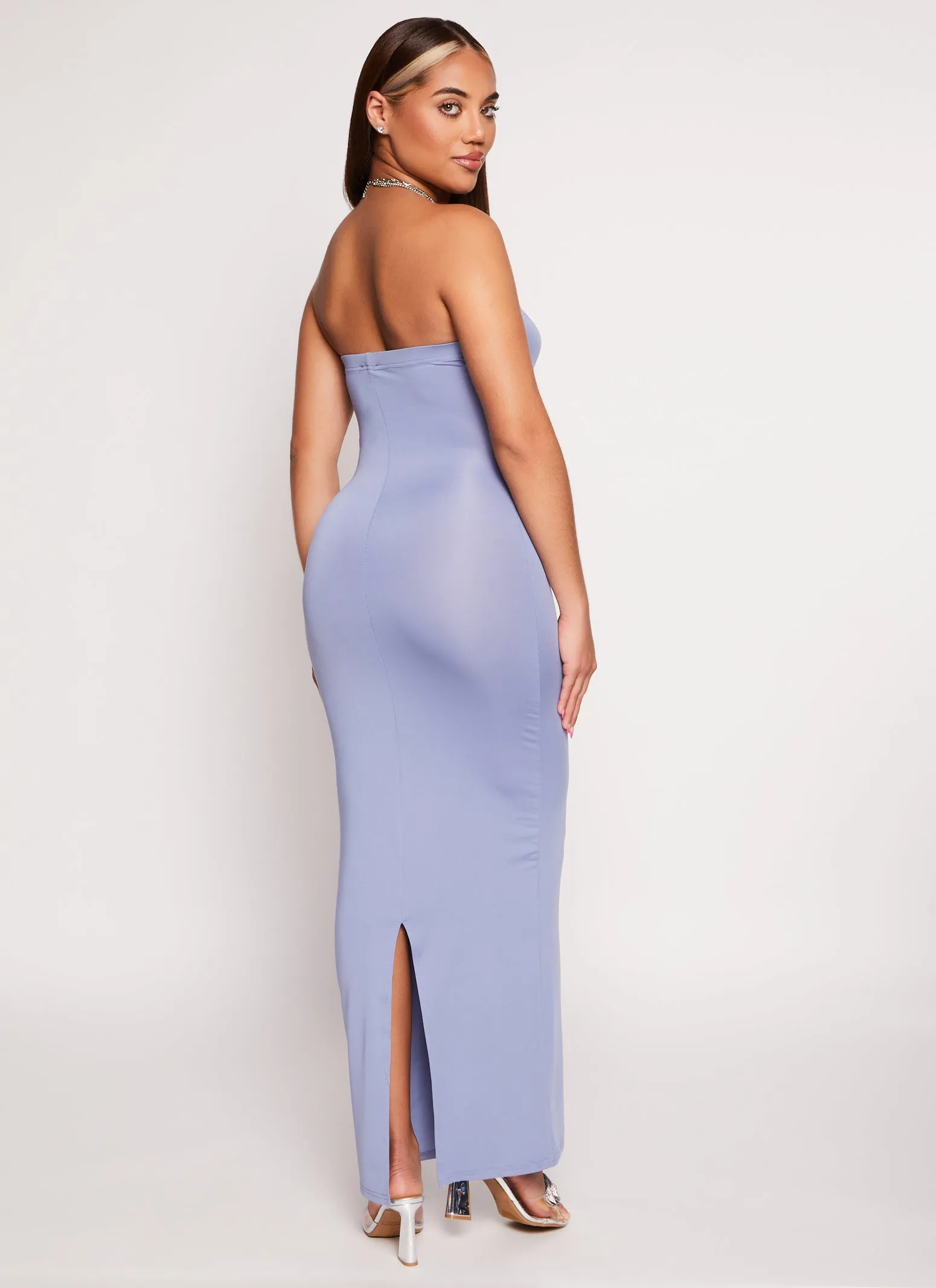 Daisy Solid Maxi Tube Dress sold by Rainbow product image thumbnail 3