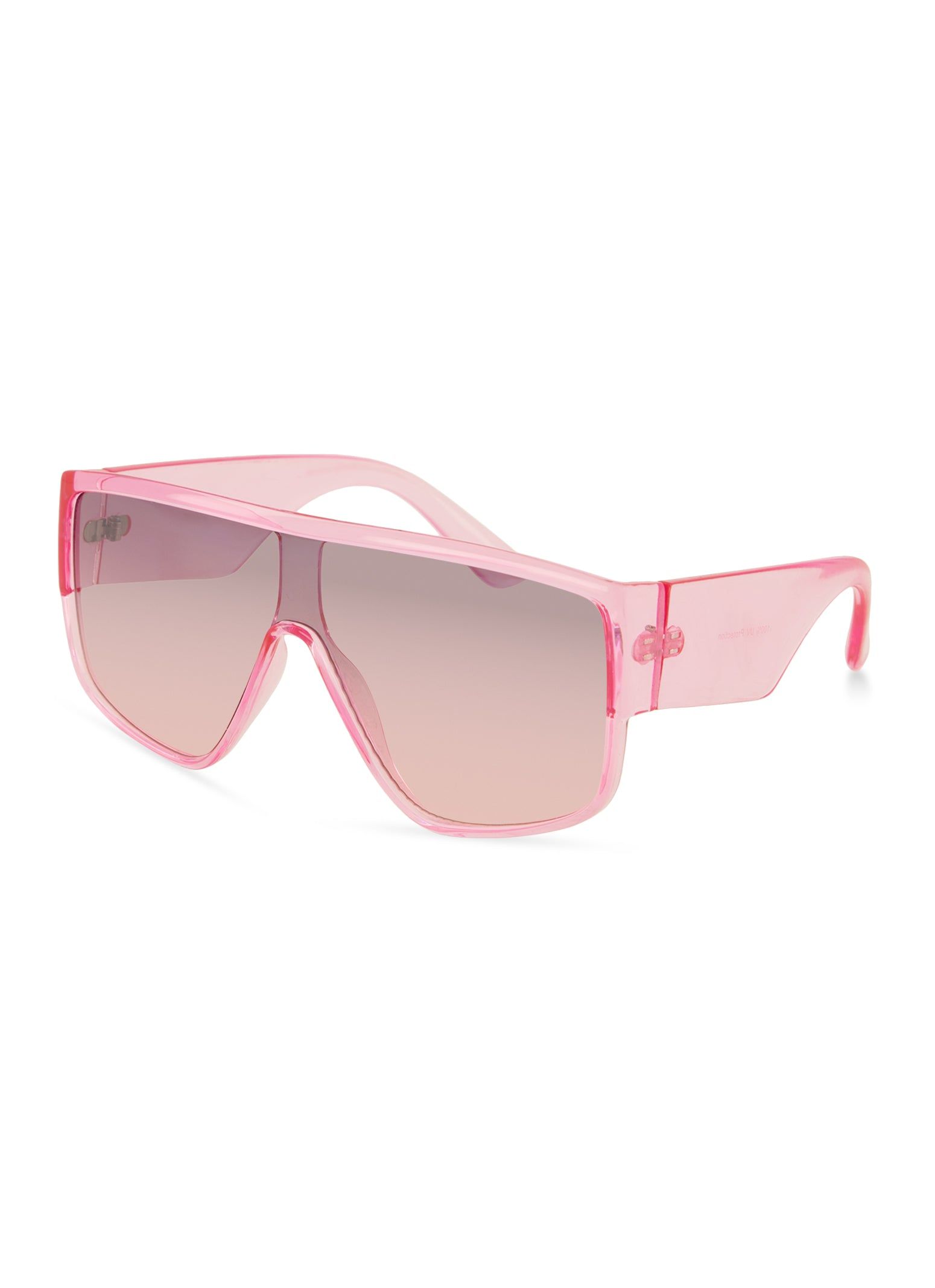 Boxy Oversized Shield Sunglasses sold by Rainbow product image thumbnail 2