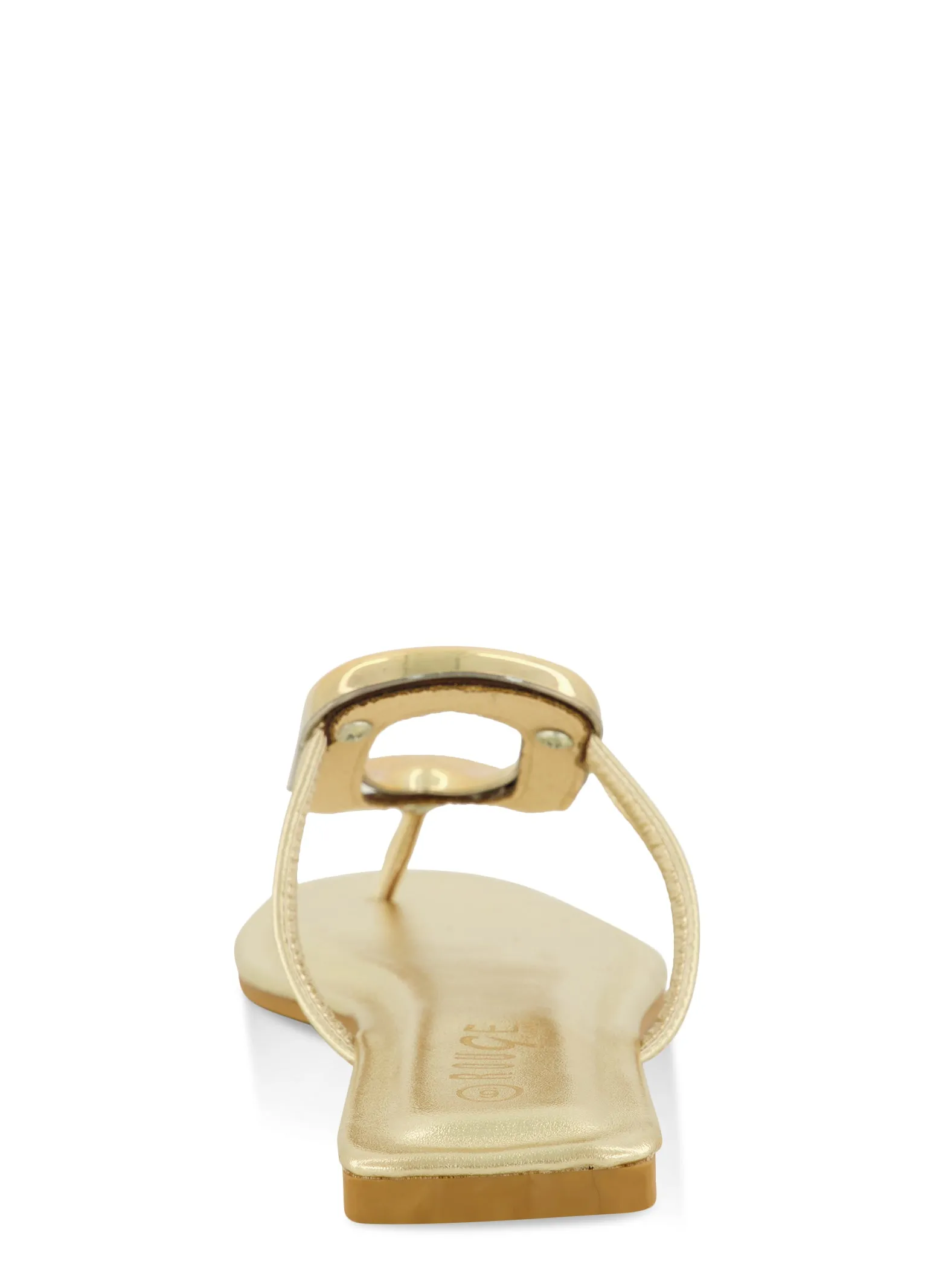 Metal Pendant Flat Thong Sandals sold by Rainbow product image thumbnail 3