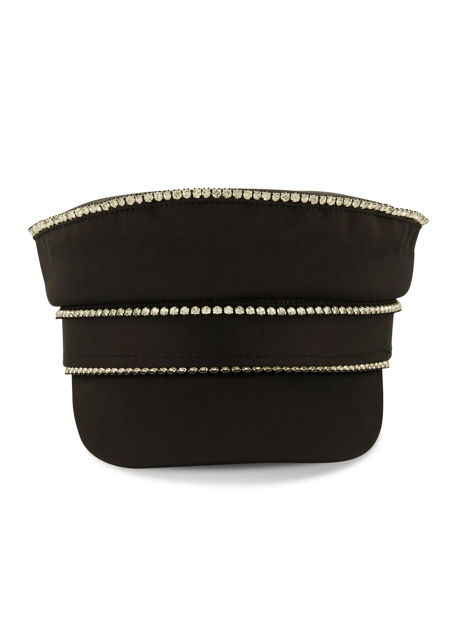 Rhinestone Trim Captain Hat sold by Rainbow product image thumbnail 2