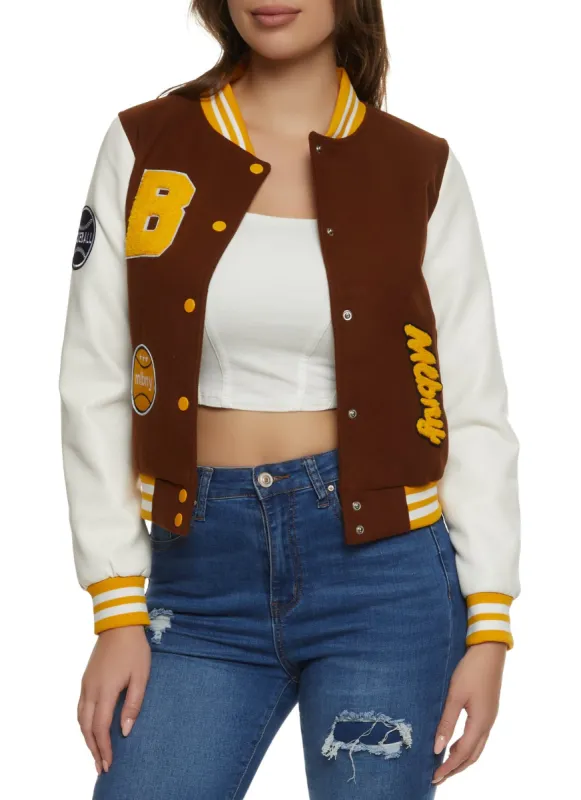 Chenille Patch Letterman Jacket sold by Rainbow