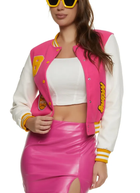 Chenille Patch Letterman Jacket sold by Rainbow