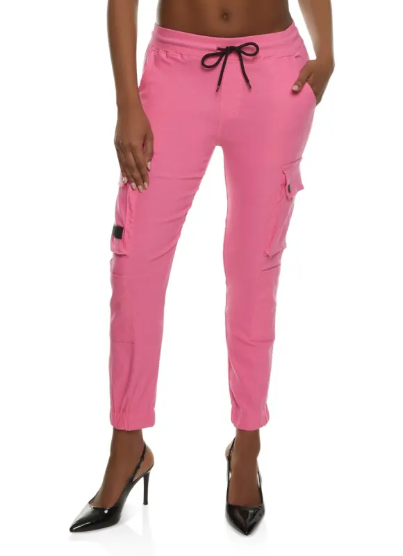 Hyperstretch Drawstring Cargo Pants sold by Rainbow