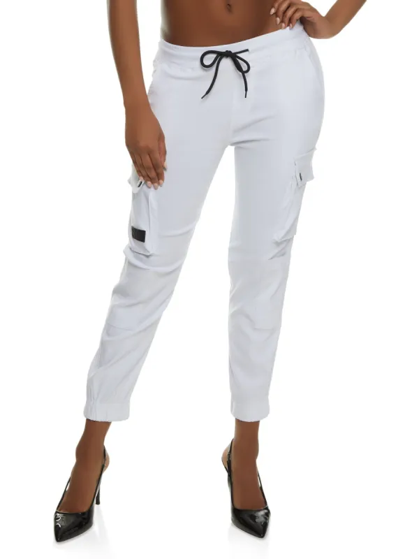 Hyperstretch Drawstring Cargo Pants sold by Rainbow