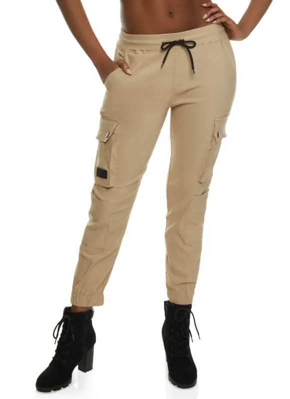 Hyperstretch Drawstring Cargo Pants sold by Rainbow