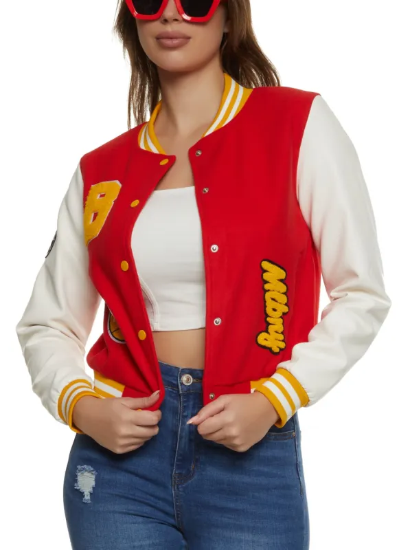 Chenille Patch Letterman Jacket sold by Rainbow