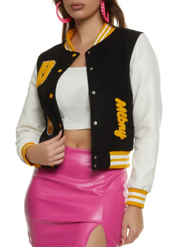 Chenille Patch Letterman Jacket sold by Rainbow