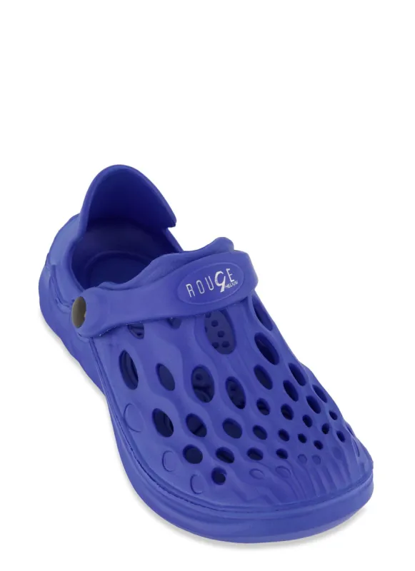 Hollow Out Vented Slingback Clogs sold by Rainbow