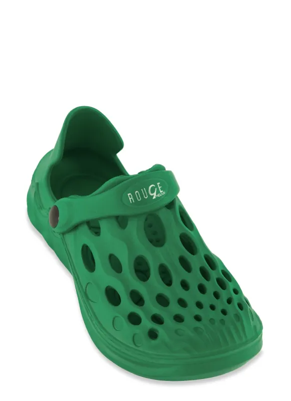 Hollow Out Vented Slingback Clogs sold by Rainbow