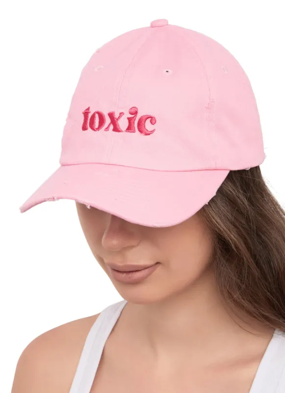 Toxic Baseball Hat sold by Rainbow