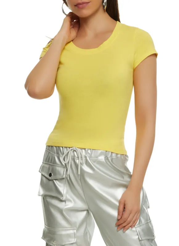 Basic Crew Neck T Shirt sold by Rainbow